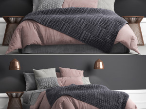 bed 1 3D 모델