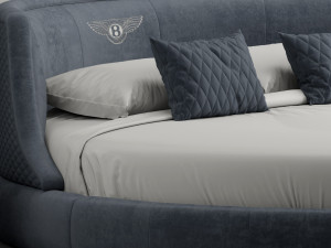 bentley avebury bed 3D Model
