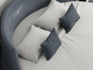bentley avebury bed 3D Model