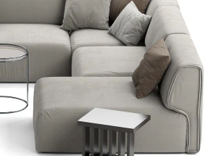 ditre italia monolith sofa 3D Model