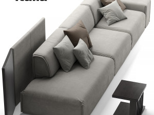 ditre italia monolith sofa 3D Модель