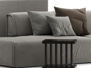 ditre italia monolith sofa 3D Модель