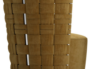 roberto cavalli lounge occasional chairs bell Model 3D