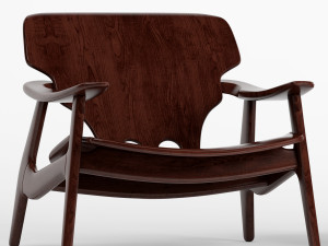 cadeira diz sergio rodrigues Model 3D