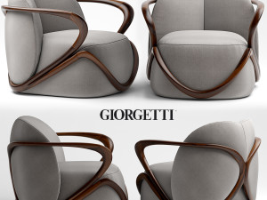 giorgetti hug Modelo 3D