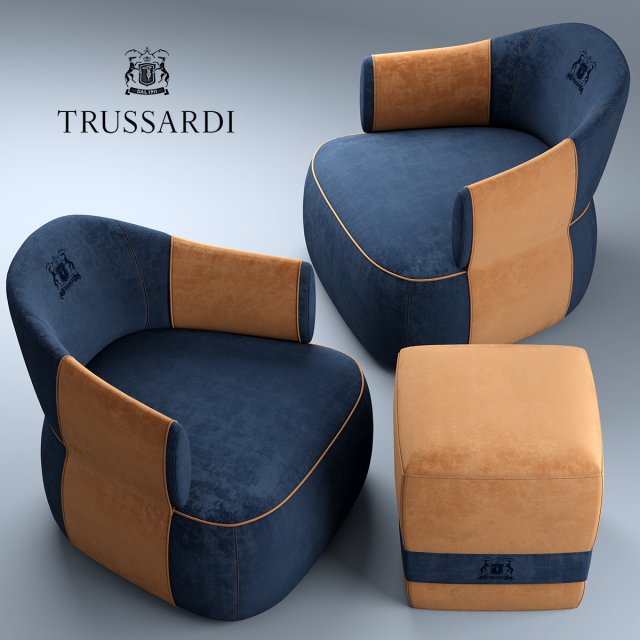 Trussardi casa larzia sale armchair
