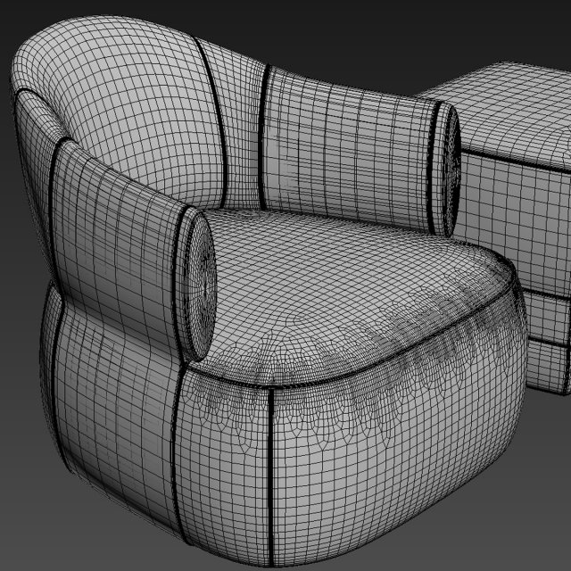 Trussardi casa sales larzia armchair
