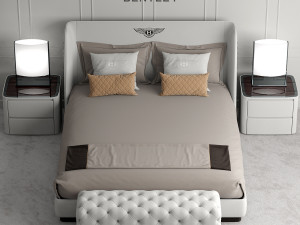 bentley home richmond bed Model 3D