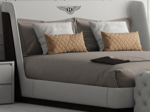 bentley home richmond bed Model 3D
