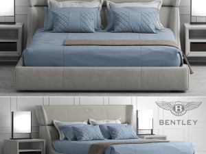 bentley home lancaster bed 3D Model
