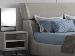 bentley home lancaster bed 3Dモデル