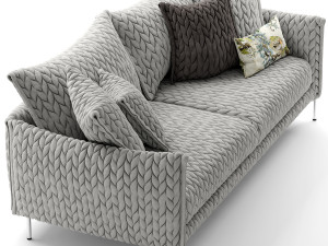 moroso gentry 105 two seater sofa Model 3D