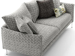 moroso gentry 105 two seater sofa 3D Model