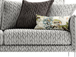 moroso gentry 105 two seater sofa Model 3D