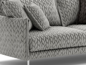 moroso gentry 105 two seater sofa Model 3D