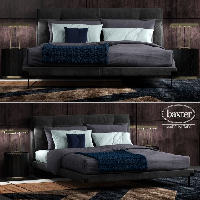 baxter viktor 3D Модель .c4d .max .obj .3ds .fbx .stl .blend 