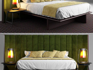 lit dans les coulisses de Roche Bobois Modèle 3D