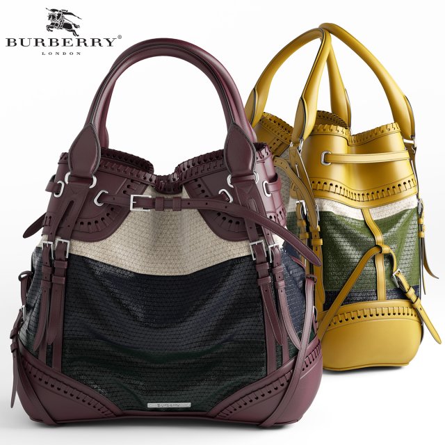 burberry whipstitch bag 3D Model in Clothing 3DExport