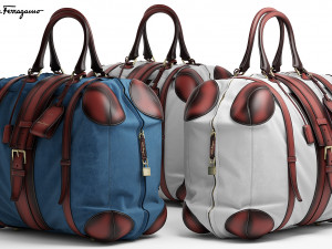 salvatore ferragamo bag Modèle 3D