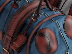salvatore ferragamo bag 3Dモデル