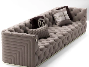 vittoria frigerio caracciolo sofa 3D Model