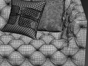 vittoria frigerio caracciolo sofa 3D Model