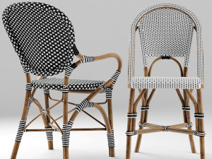 serena and lily chairs 3D Model
