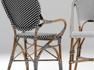 serena and lily chairs 3D Model