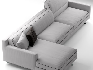 frigerio salotti james Modelo 3D