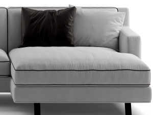 frigerio salotti james Modelo 3D