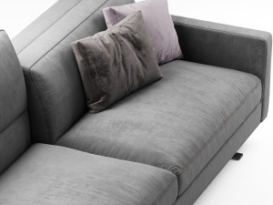 sofa frigerio salotti james 3D 모델