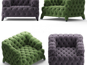 rugiano cloud chair Modèle 3D