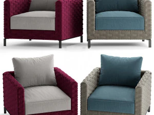 कुर्सी बेबिटालिया रे आउटडोर प्राकृतिक 3D मॉडल