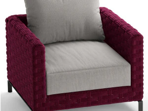 sandalye bebitalia ray a&ccedil;ık havada doğal 3D Model