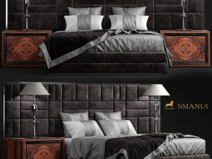 smania caesar train bed 3D Model