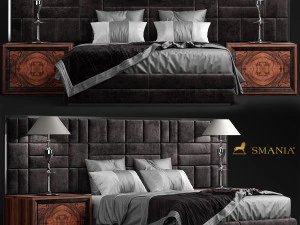 स्मेनिया सीज़र ट्रेन बिस्तर 3D मॉडल