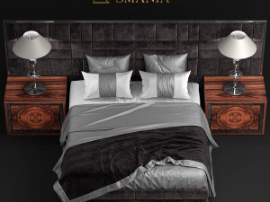smania caesar train bed Model 3D