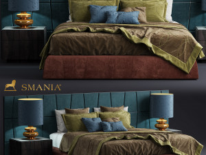 smania colorado bed 3D Model