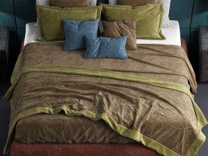 smania colorado bed Modello 3D