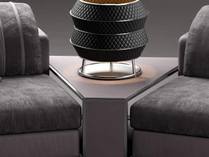 rugiano miami sofa 3D Model