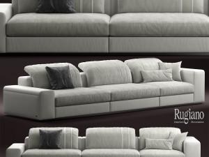 rugiano miami sofa Modello 3D