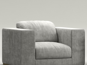rugiano vogue armchair 3D Модель