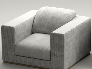 rugiano vogue armchair 3D Модель