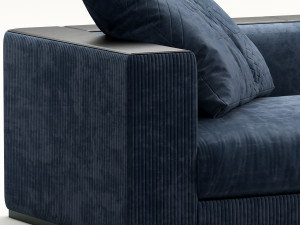 rugiano vogue sofa Modello 3D