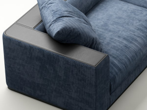 rugiano vogue sofa Modello 3D