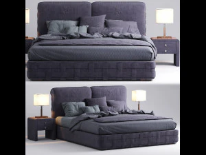 rugiano örgü yatak 3D Model