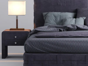 rugiano braid bed 3D Model