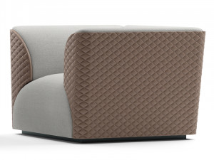 bentley home winston chair 3D-Modell