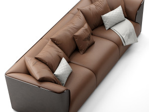 bentley home winston sofa 3D मॉडल