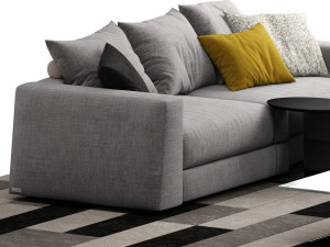 trussardi liam sofa Modello 3D